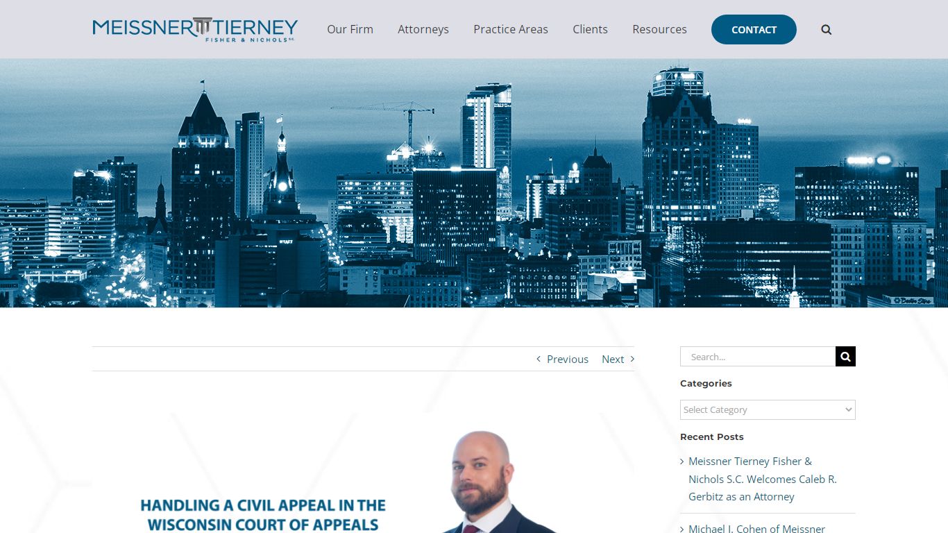 Handling a Civil Appeal in the Wisconsin Court of Appeals